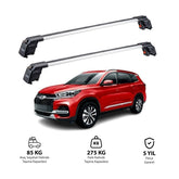 CHERY TIGGO 8 2018 et modèles ultérieurs TRX2 Thunder Carrier Barres transversales pour galerie de toit 2 barres